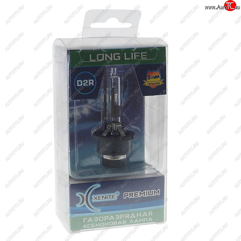 1 329 р. Лампа ксеноновая D2R P32d-3 4300K бокс (1шт.) LLong Life Premium XENITE XENITE 1002034  с доставкой в г. Керчь