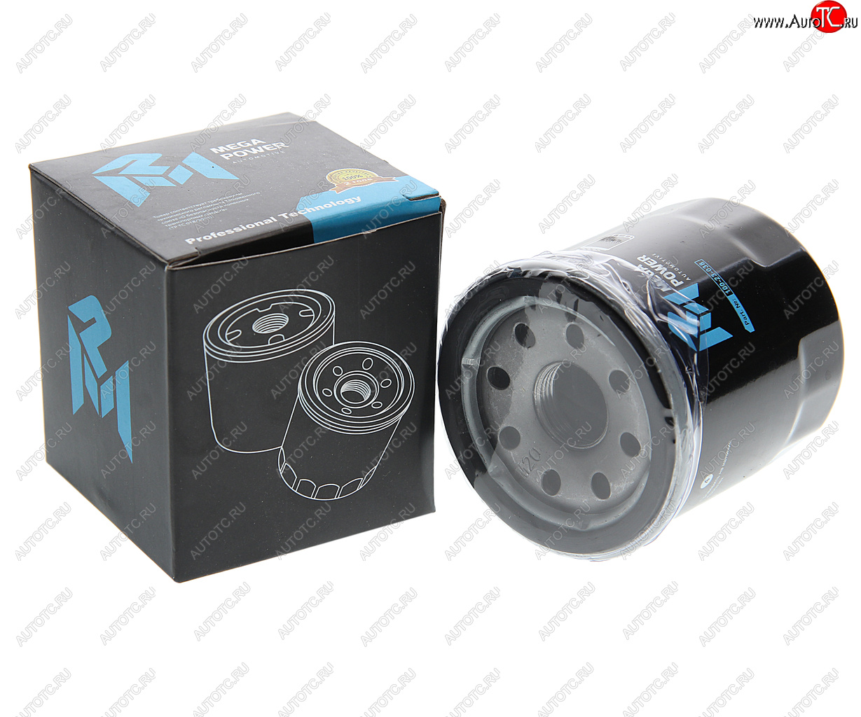 249 р. Фильтр масляный NISSAN MAZDA SUBARU HYUNDAI Getz KIA Rio,Spectra,Carens,Clarus,Shuma MEGAPOWER MEGAPOWER 100-23-038  с доставкой в г. Керчь