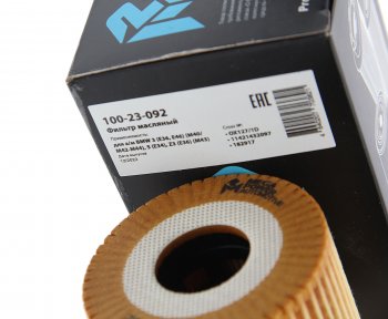 184 р. Фильтр масляный BMW 3 (E36,E46) (M40M42-M44),5 (E34),Z3 (E36) (M43) MEGAPOWER MEGAPOWER 100-23-092  с доставкой в г. Керчь. Увеличить фотографию 3