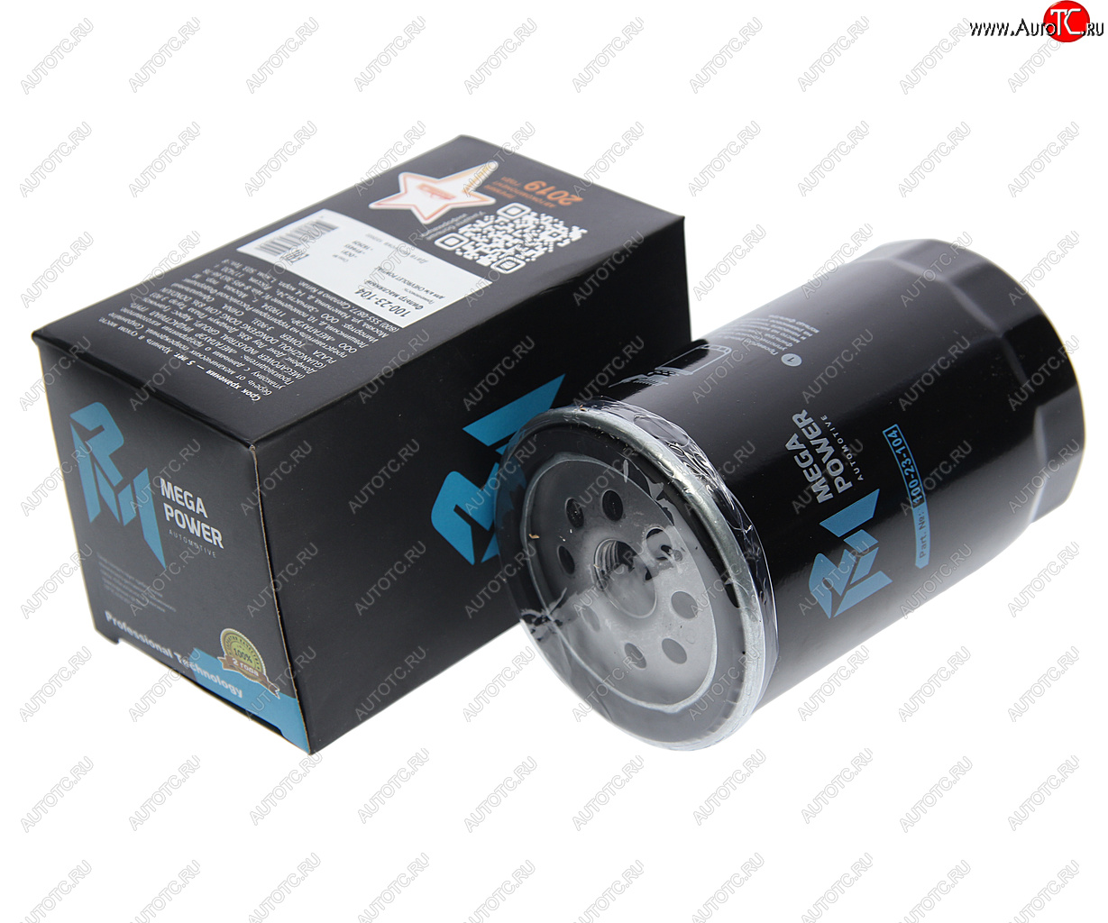 171 р. Фильтр масляный CHEVROLET PONTIAC MEGAPOWER MEGAPOWER 100-23-104  с доставкой в г. Керчь