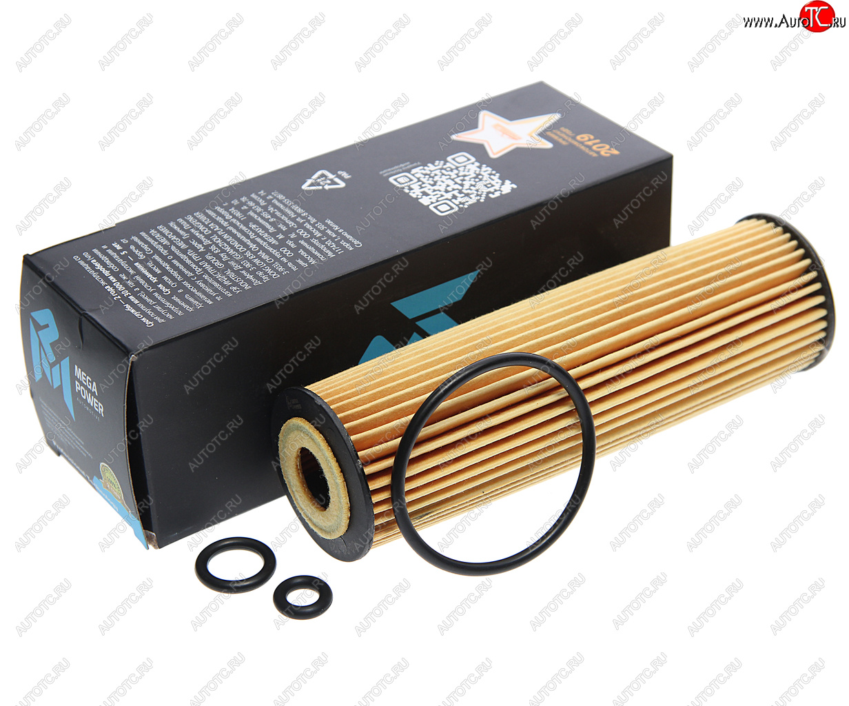 201 р. Фильтр масляный MERCEDES C (W180,C230,W203,209,211) MEGAPOWER MEGAPOWER 100-23-121  с доставкой в г. Керчь