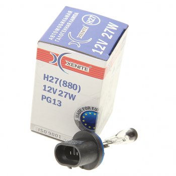 162 р. Лампа 12V H27(880) 27W PG13 3200К Standard XENITE XENITE 1007006  с доставкой в г. Керчь. Увеличить фотографию 2