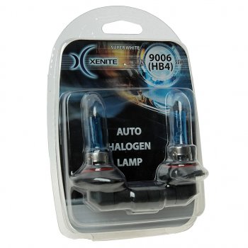 519 р. Лампа 12V HB4(9006) 55W P22d +30% 4000К блистер (2шт.) Super White XENITE XENITE 1007041  с доставкой в г. Керчь. Увеличить фотографию 1
