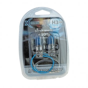 287 р. Лампа 12V H3 55W РK22s +30% 4000К блистер (2шт.) Super White XENITE XENITE 1007044  с доставкой в г. Керчь. Увеличить фотографию 1