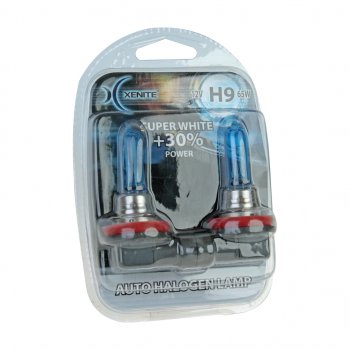 579 р. Лампа 12V H9 65W PGJ19-5 +30% 4000К блистер (2шт.) Super White XENITE XENITE 1007048  с доставкой в г. Керчь. Увеличить фотографию 1