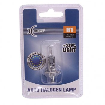 153 р. Лампа 12V H1 55W P14.5s +30% 3200К блистер (1шт.) XENITE XENITE 1007086  с доставкой в г. Керчь. Увеличить фотографию 2
