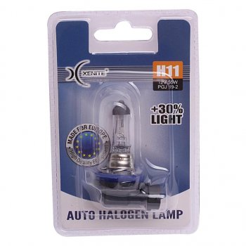 339 р. Лампа 12V H11 55W PGJ19-2 +30% 3200К блистер (1шт.) XENITE XENITE 1007087  с доставкой в г. Керчь. Увеличить фотографию 2