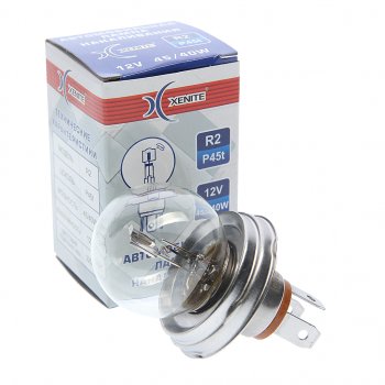 85 р. Лампа 12V R2 4540W P45t 3200К Standard XENITE XENITE 1007095  с доставкой в г. Керчь. Увеличить фотографию 1