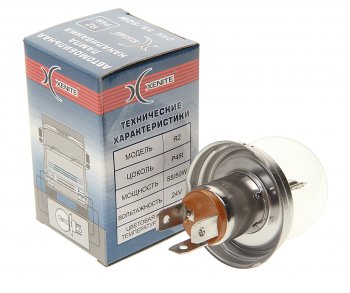 97 р. Лампа 24V R2 5550W P45t 3200К Standard XENITE XENITE 1007097  с доставкой в г. Керчь. Увеличить фотографию 2