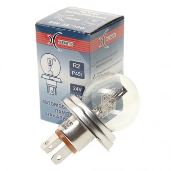 97 р. Лампа 24V R2 5550W P45t 3200К Standard XENITE XENITE 1007097  с доставкой в г. Керчь. Увеличить фотографию 1