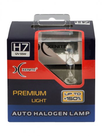 1 049 р. Лампа 12V H7 55W PX26d +150% бокс (2шт.) XENITE XENITE 1007162  с доставкой в г. Керчь. Увеличить фотографию 5