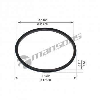 82 р. Сальник SCANIA P,G,R,T,4 series балансира MANSONS MANSONS 100.722.4  с доставкой в г. Керчь. Увеличить фотографию 3