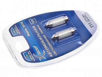 234 р. Лампа светодиодная 12V C5W SV8.5-8 блистер (2шт.) XENITE XENITE 1009325  с доставкой в г. Керчь. Увеличить фотографию 2