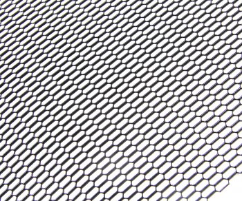 559 р. Решетка радиатора сетка (черная) 100х25см (соты 6х12мм) GRILLE TUNING GRILLE TUNING 100х25 (соты) black  с доставкой в г. Керчь. Увеличить фотографию 2