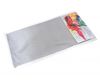 1 099 р. Решетка радиатора сетка (черная) 100х50см (ромб 8х16мм) GRILLE TUNING GRILLE TUNING 100х50 (ромб 8х16) black  с доставкой в г. Керчь. Увеличить фотографию 1