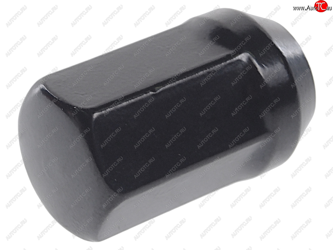 81 р. Гайка колеса М12х1.5х35 конус закрытая ключ 19мм черная RACING RACING 101080  с доставкой в г. Керчь