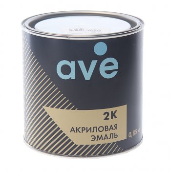 949 р. Краска 201 белая акриловая 0.85кг AVE AVE 10202010  с доставкой в г. Керчь. Увеличить фотографию 1