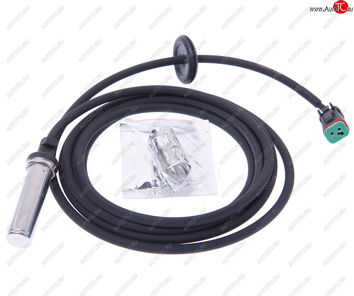 2 599 р. Датчик АБС VOLVO FH КАМАЗ колеса заднего правого прямой (L=2650мм) TE PARTS TE PARTS 10247154  с доставкой в г. Керчь