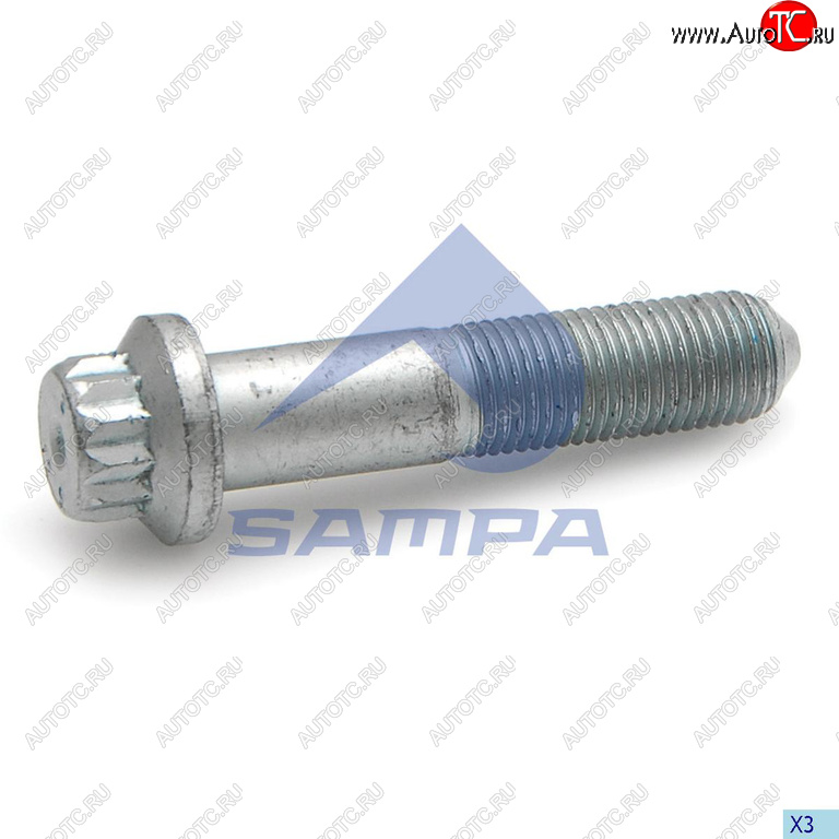 149 р. Болт SAF крепления диска тормозного (M14x1.5x65) (1шт) SAMPA SAMPA 102.579  с доставкой в г. Керчь