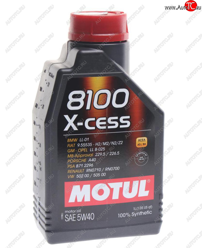1 379 р. Масло моторное 8100 X-CESS 5W40 синт.1л MOTUL MOTUL 102784  с доставкой в г. Керчь