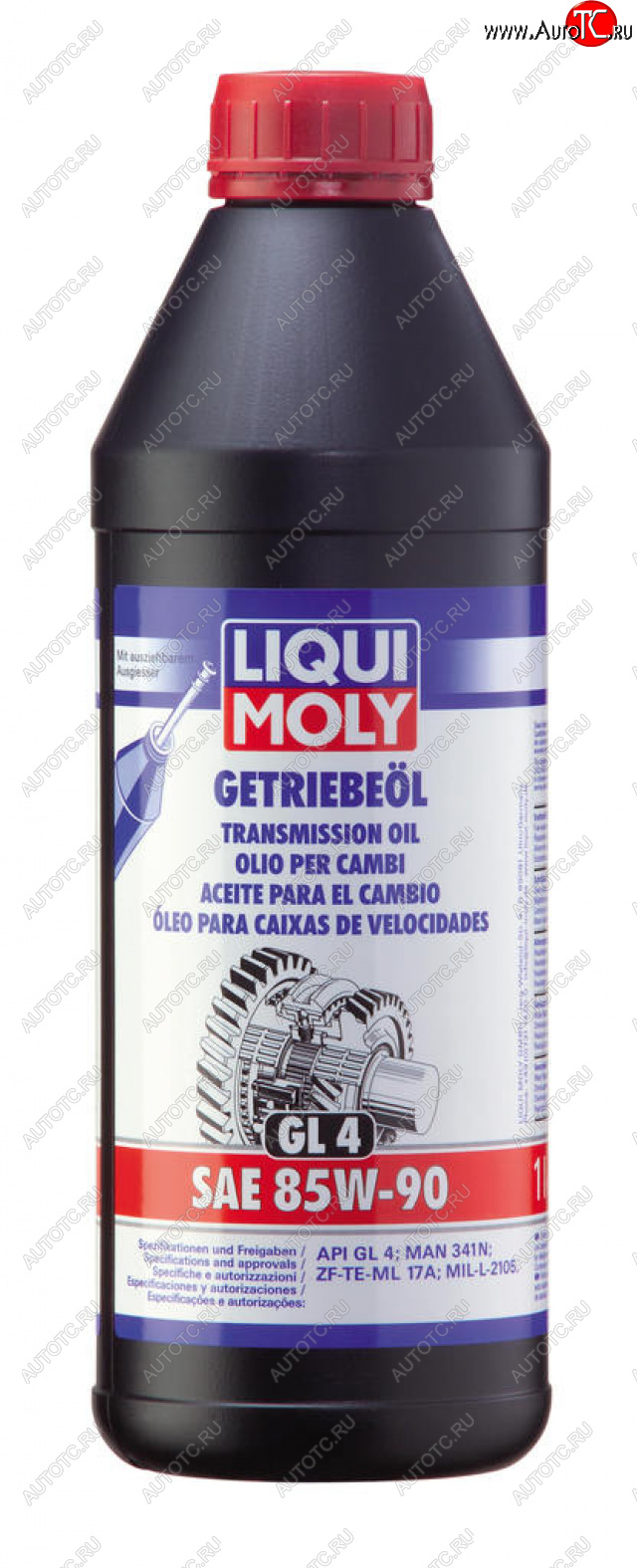 1 699 р. Масло трансмиссионное GETRIEBEOIL 85W90 GL-4 1л LIQUI MOLY LIQUI MOLY 1030  с доставкой в г. Керчь