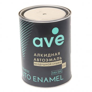 689 р. Краска 601 черная МЛ-ВК 800г AVE AVE 10306010  с доставкой в г. Керчь. Увеличить фотографию 1