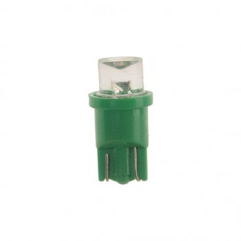 14 р. Лампа светодиодная 12V W5W T10 W2.1x9.5d Green MEGAPOWER MEGAPOWER-AUTOMOTIVE 10312g  с доставкой в г. Керчь. Увеличить фотографию 2
