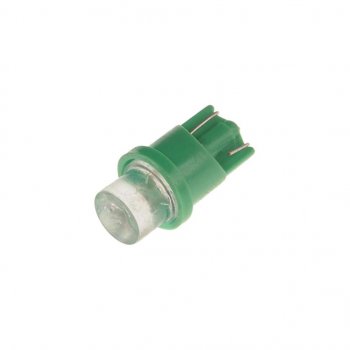 14 р. Лампа светодиодная 12V W5W T10 W2.1x9.5d Green MEGAPOWER MEGAPOWER-AUTOMOTIVE 10312g  с доставкой в г. Керчь. Увеличить фотографию 1