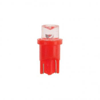 14 р. Лампа светодиодная 12V W5W T10 W2.1x9.5d Red MEGAPOWER MEGAPOWER-AUTOMOTIVE 10312r  с доставкой в г. Керчь. Увеличить фотографию 1