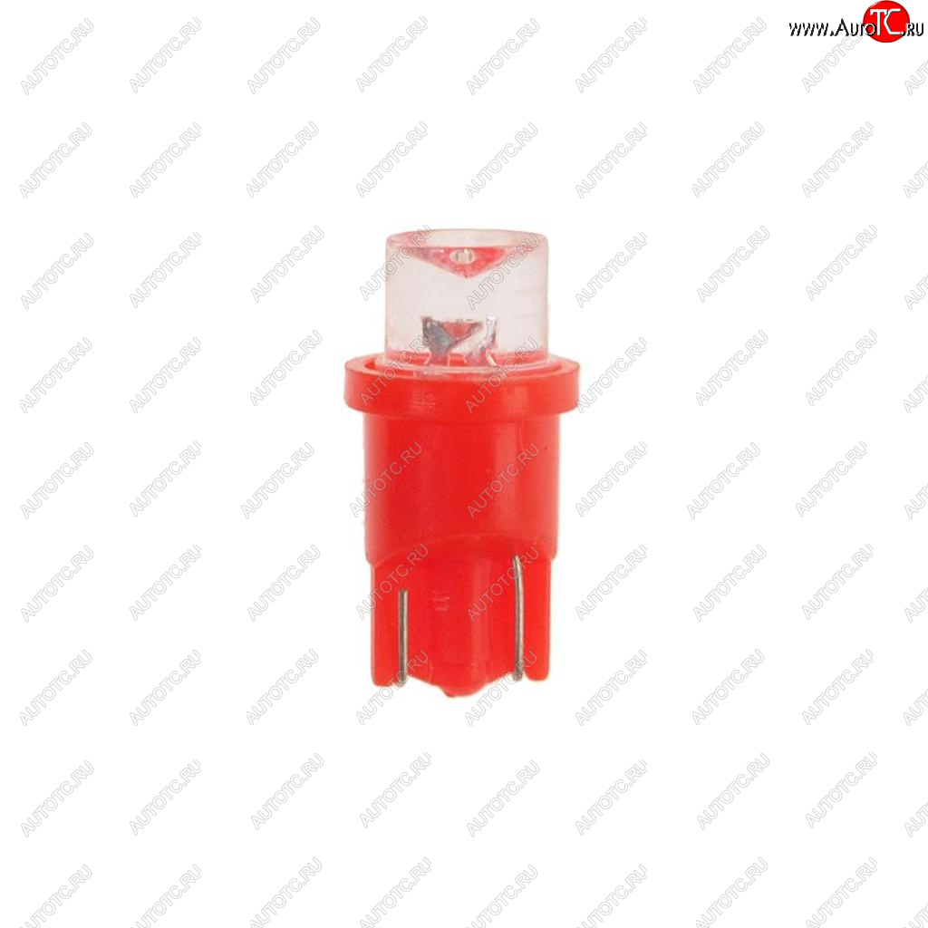 14 р. Лампа светодиодная 12V W5W T10 W2.1x9.5d Red MEGAPOWER MEGAPOWER-AUTOMOTIVE 10312r  с доставкой в г. Керчь