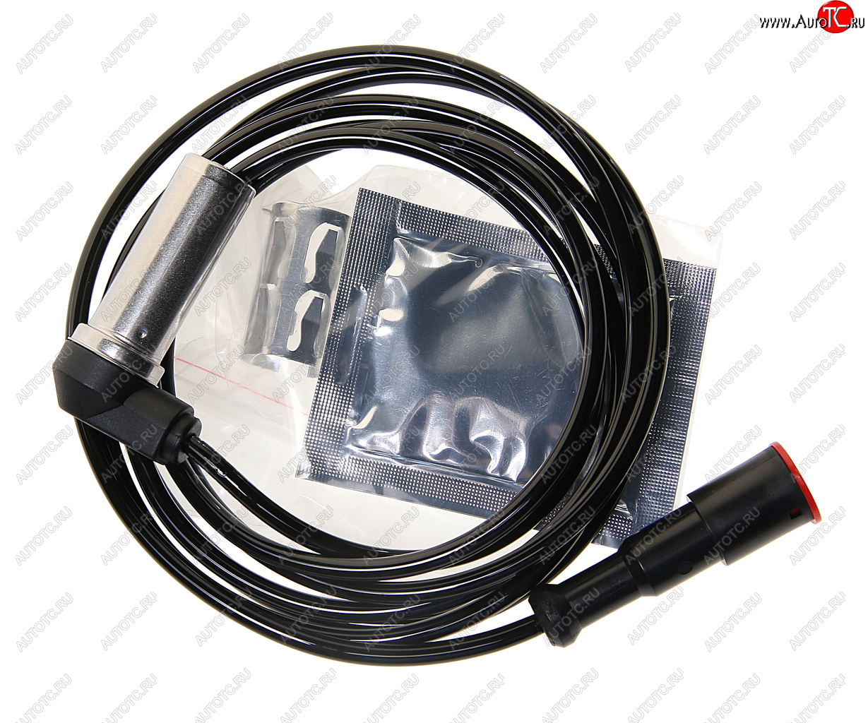 2 299 р. Датчик АБС КАМАЗ DAF MERCEDES колеса угловой (L=2056мм) TE PARTS TE PARTS 10327280  с доставкой в г. Керчь