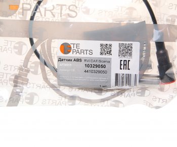 2 389 р. Датчик АБС BPW DAF MAN КАМАЗ (L=294) прямой TE PARTS TE PARTS 10329050  с доставкой в г. Керчь. Увеличить фотографию 2