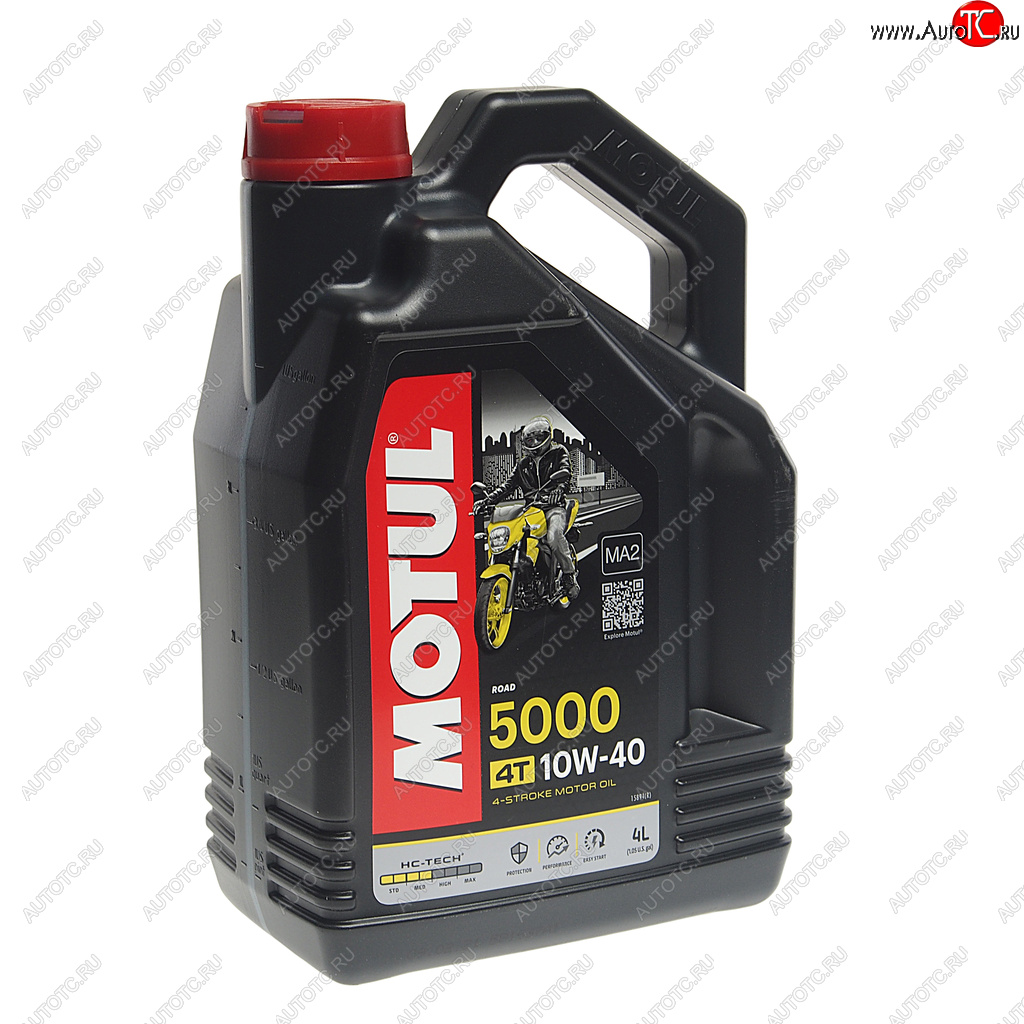 3 999 р. Масло моторное для 4-х тактных двигателей 5000 4T 10W40 псинт.4л MOTUL MOTUL 104056  с доставкой в г. Керчь