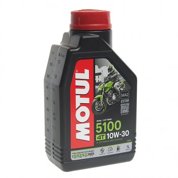 1 229 р. Масло моторное для 4-х тактных двигателей 5100 4T 10W30 псинт.1л MOTUL MOTUL 104062  с доставкой в г. Керчь. Увеличить фотографию 1