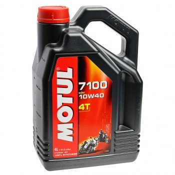 5 899 р. Масло моторное для 4-х тактных двигателей 7100 ESTER 4T 10W40 синт.4л MOTUL MOTUL 104092  с доставкой в г. Керчь. Увеличить фотографию 1
