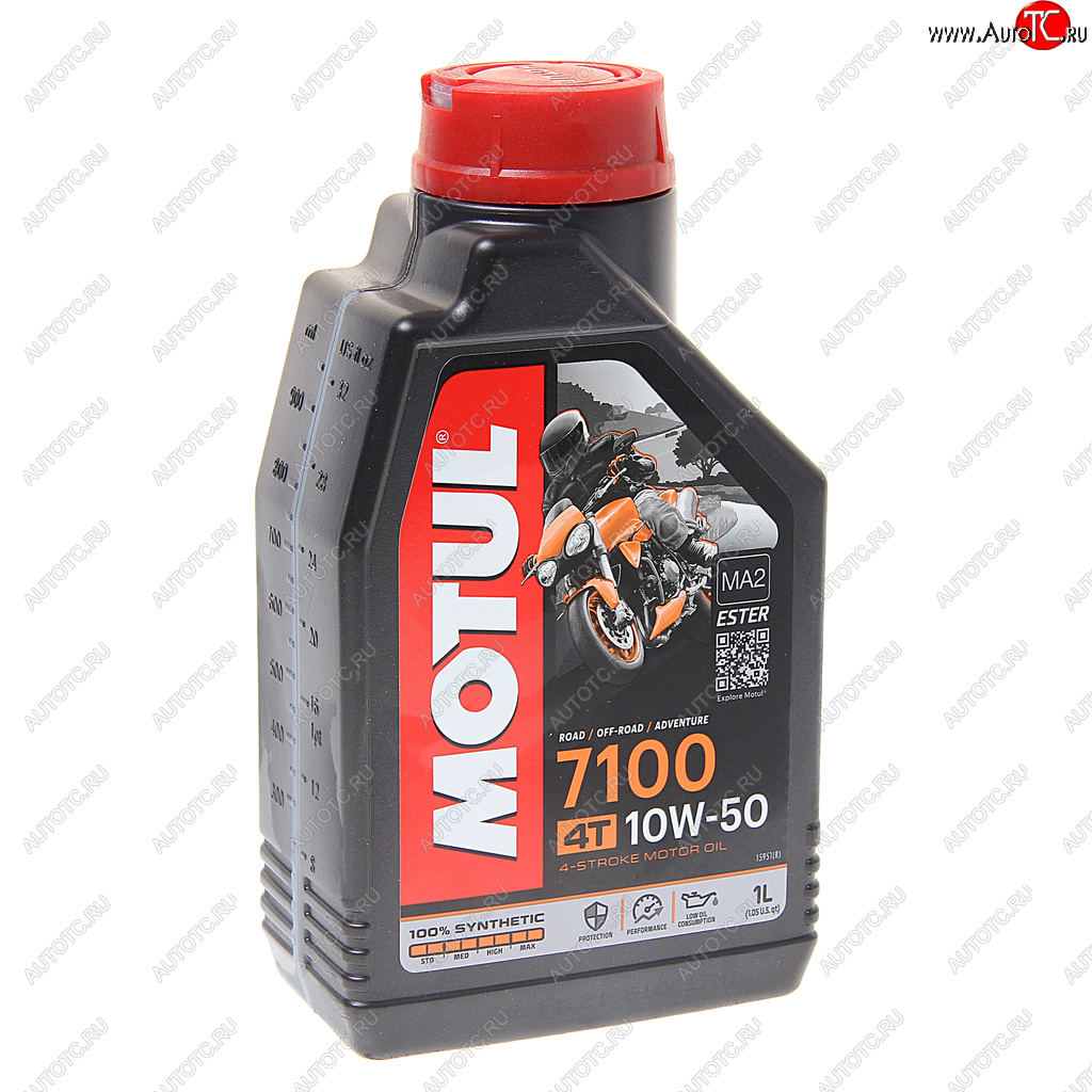 1 999 р. Масло моторное для 4-х тактных двигателей 7100 4T 10W50 синт.1л MOTUL MOTUL 104097  с доставкой в г. Керчь
