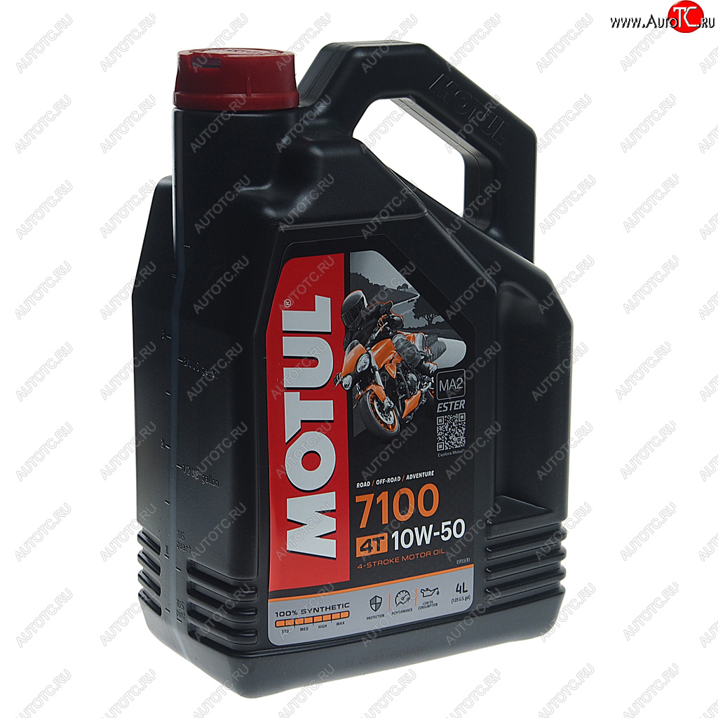 7 599 р. Масло моторное для 4-х тактных двигателей 7100 ESTER 4T 10W50 синт.4л MOTUL MOTUL 104098  с доставкой в г. Керчь