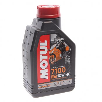 1 679 р. Масло моторное для 4-х тактных двигателей 7100 ESTER 4T 10W40 синт.1л MOTUL MOTUL 104202  с доставкой в г. Керчь. Увеличить фотографию 1