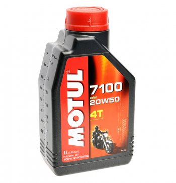 1 599 р. Масло моторное 7100 4T 20W50 синт.1л MOTUL MOTUL 104217  с доставкой в г. Керчь. Увеличить фотографию 1