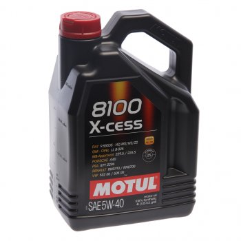 5 799 р. Масло моторное 8100 X-CESS 5W40 синт.4л MOTUL MOTUL 104256  с доставкой в г. Керчь. Увеличить фотографию 1