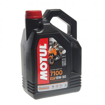 6 749 р. Масло моторное для 4-х тактных двигателей 7100 ESTER 4T 15W50 синт.4л MOTUL MOTUL 104299  с доставкой в г. Керчь. Увеличить фотографию 1