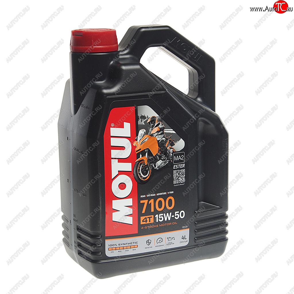 6 749 р. Масло моторное для 4-х тактных двигателей 7100 ESTER 4T 15W50 синт.4л MOTUL MOTUL 104299  с доставкой в г. Керчь
