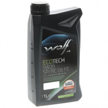 1 129 р. Масло моторное ECOTECH SPRC G6 FE  5W20 синт.1л WOLF WOLF 1047274  с доставкой в г. Керчь. Увеличить фотографию 1