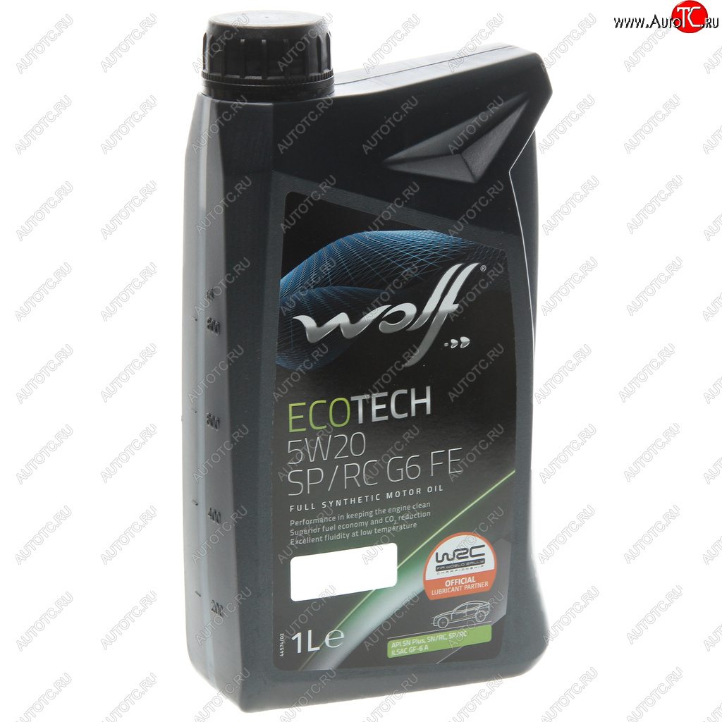 1 129 р. Масло моторное ECOTECH SPRC G6 FE  5W20 синт.1л WOLF WOLF 1047274  с доставкой в г. Керчь
