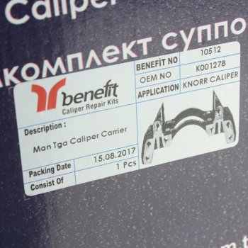 11 699 р. Скоба суппорта MAN TGA BENEFIT BENEFIT 10512  с доставкой в г. Керчь. Увеличить фотографию 4