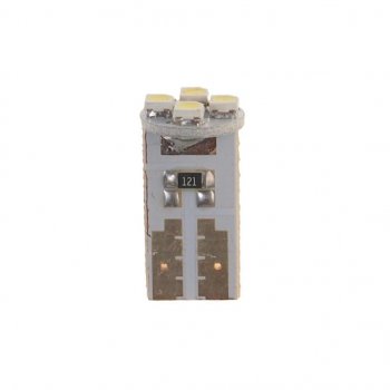 31 р. Лампа светодиодная 12V W5W T10 W2.1x9.5d 6000K 4 LED MEGAPOWER MEGAPOWER-AUTOMOTIVE 10513w  с доставкой в г. Керчь. Увеличить фотографию 1