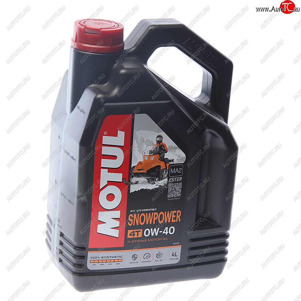 7 649 р. Масло моторное SNOWPOWER 4T 0W40 синт.4л MOTUL MOTUL 105892  с доставкой в г. Керчь