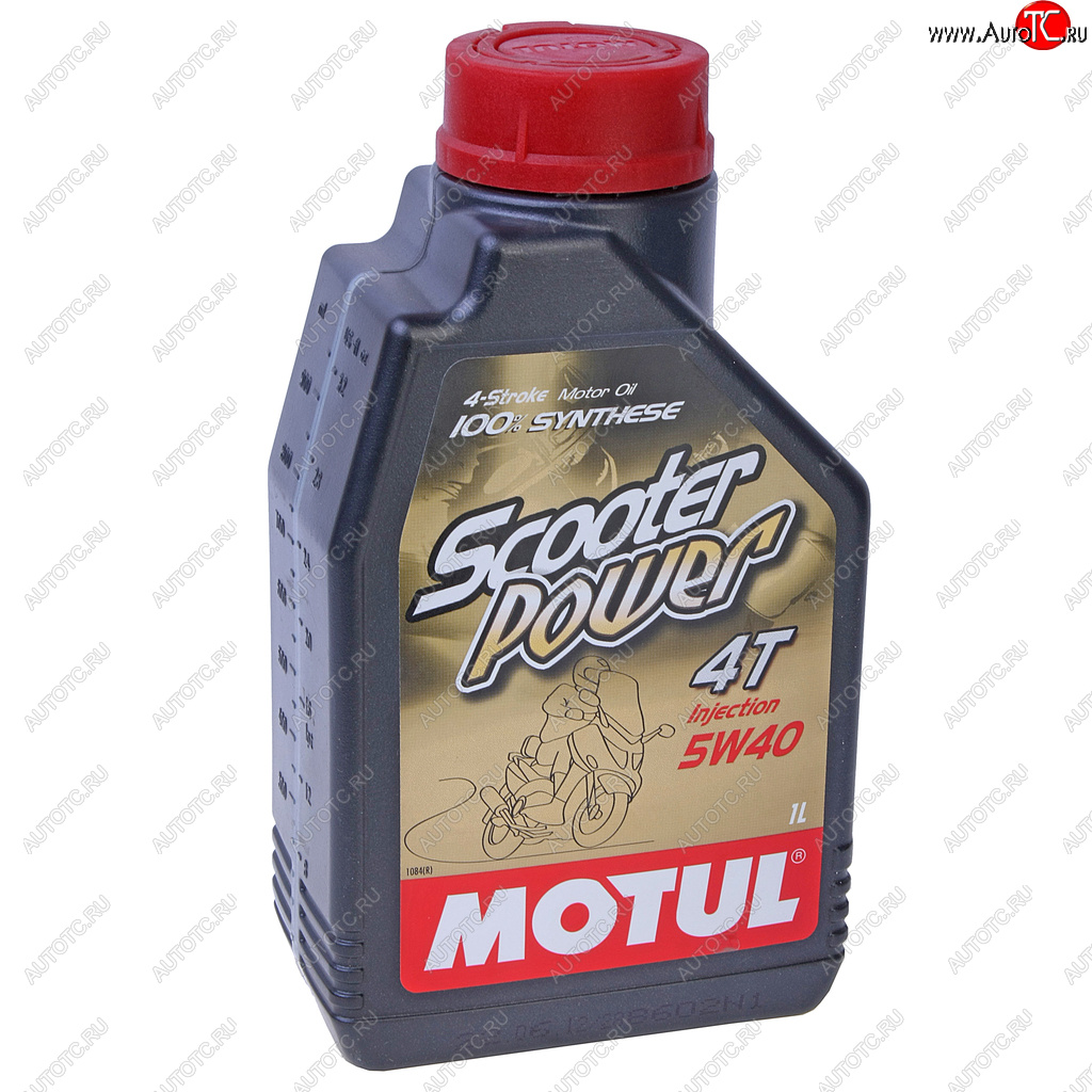 1 799 р. Масло моторное для 4-х тактных двигателей SCOOTER POWER 4T 5W40 синт.1л MOTUL MOTUL 105958  с доставкой в г. Керчь
