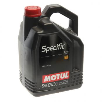 8 999 р. Масло моторное SPECIFIC 2312 0W30 синт.5л MOTUL MOTUL 106414  с доставкой в г. Керчь. Увеличить фотографию 1