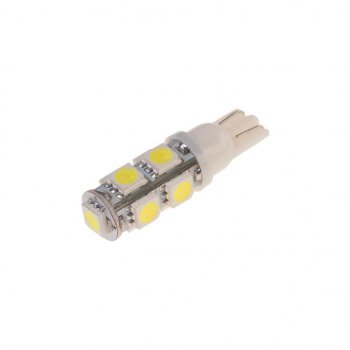 25 р. Лампа светодиодная 12V W5W T10 W2.1x9.5d 6000K 9 LED MEGAPOWER MEGAPOWER-AUTOMOTIVE 10715w  с доставкой в г. Керчь. Увеличить фотографию 1